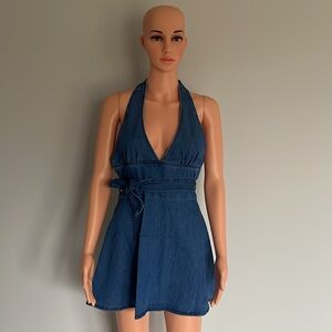‼️NWT‼️Dolls Kill X Sugar Thrillz Sizzle Magnet Halter Dress Small